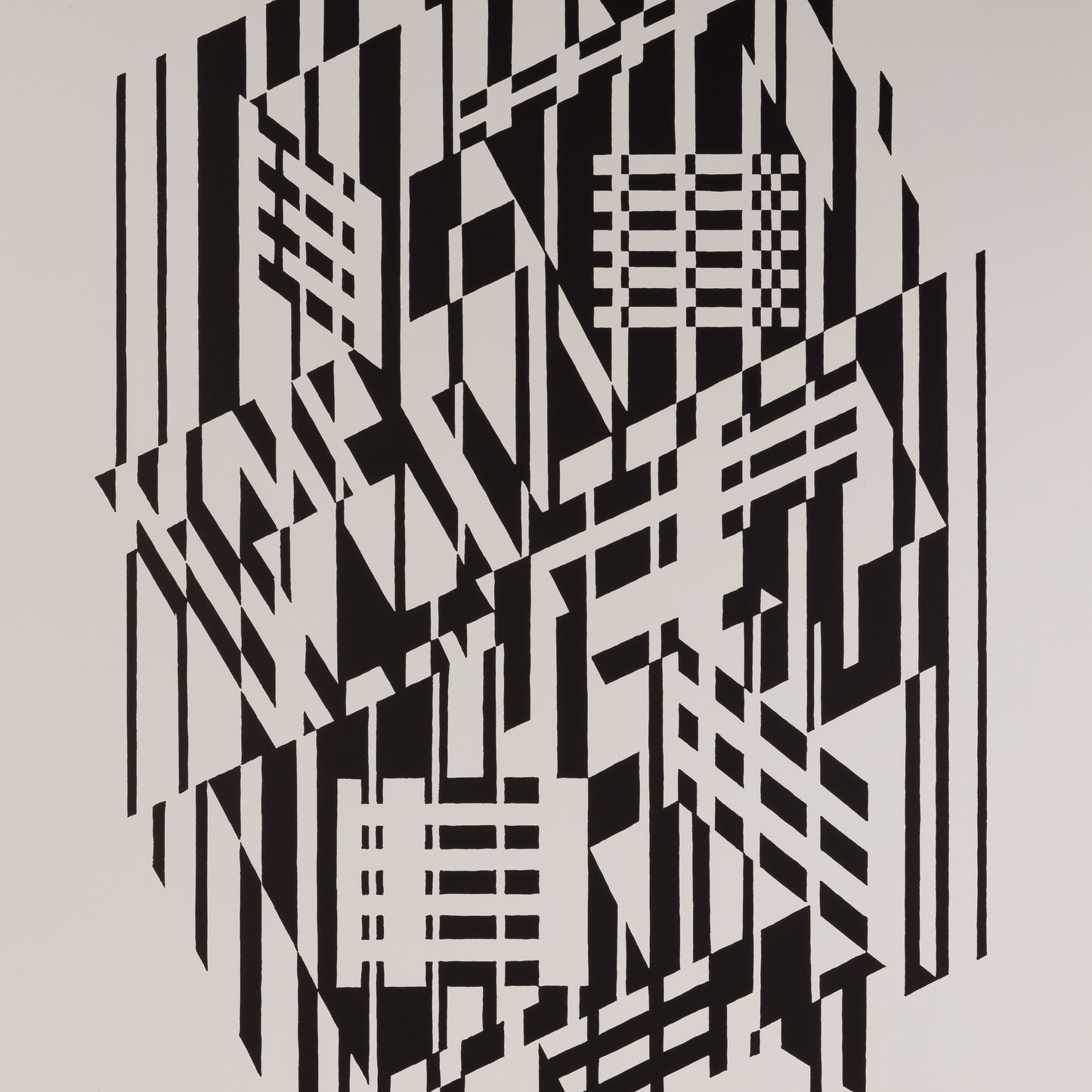 Victor VASARELY : AFA - Estampe offset 1973