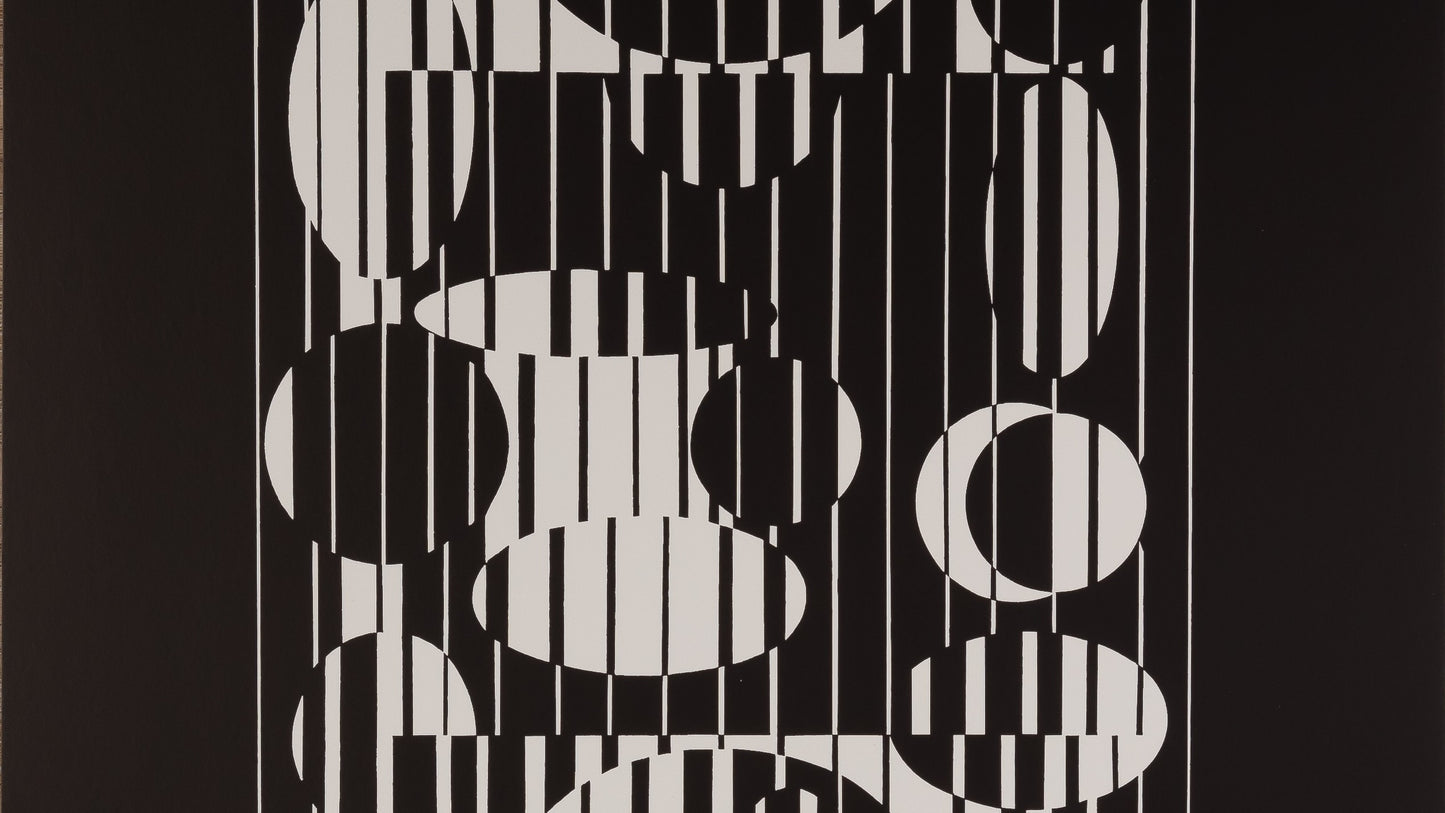 Victor VASARELY : IACA - Estampe offset 1973