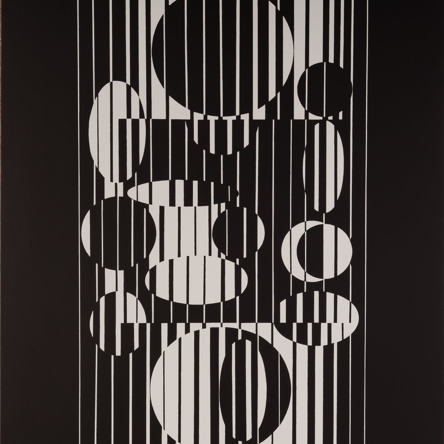 Victor VASARELY : IACA - Estampe offset 1973