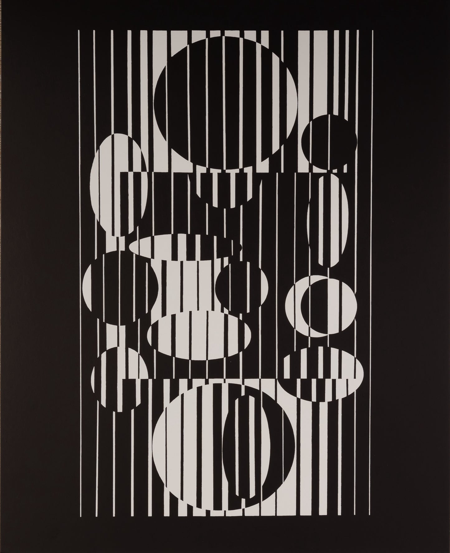 Victor VASARELY : IACA - Estampe offset 1973