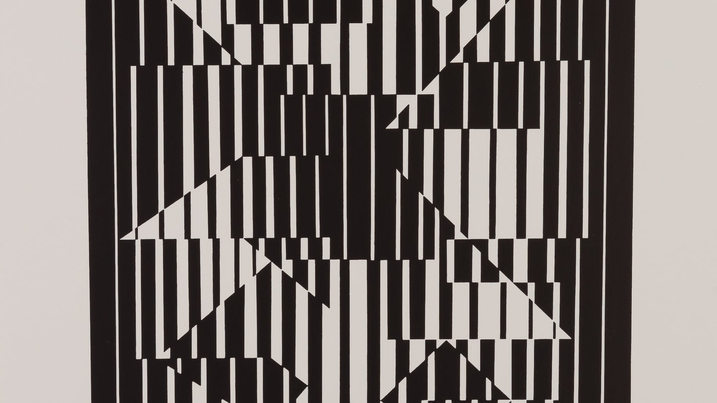 Victor VASARELY : ILAVA - Estampe offset 1973