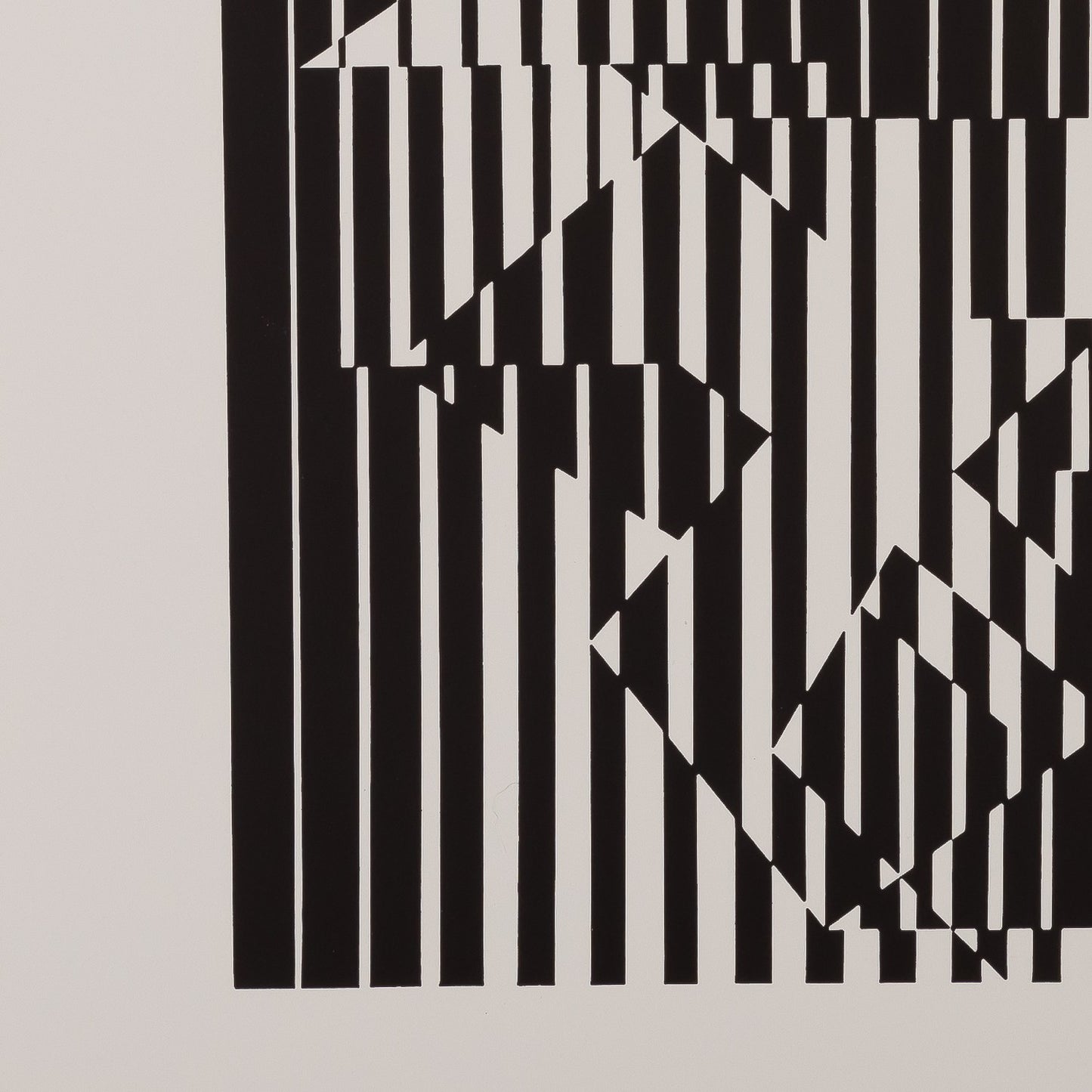 Victor VASARELY : ILAVA - Estampe offset 1973