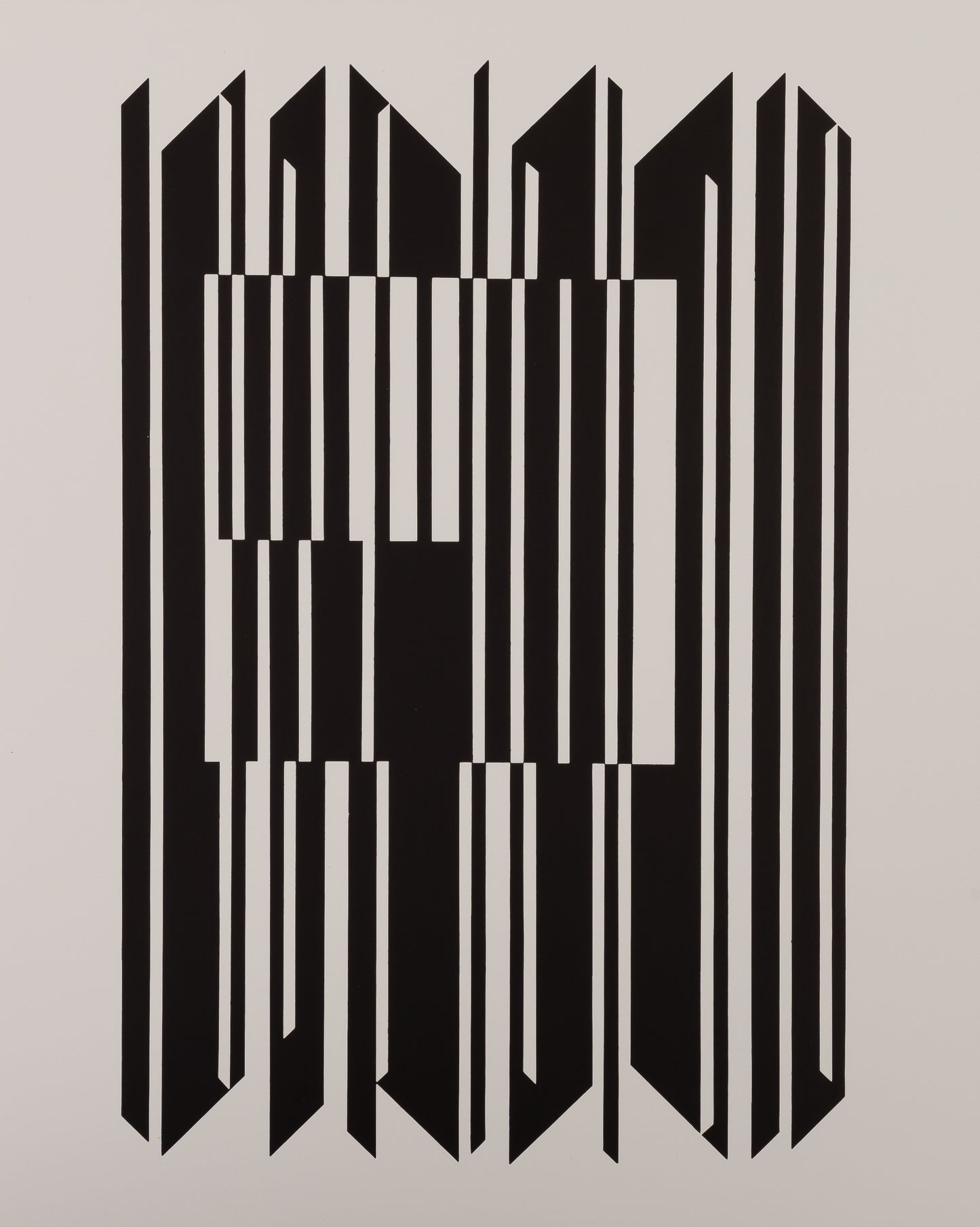 Victor VASARELY : LEYRE II - Estampe offset 1973
