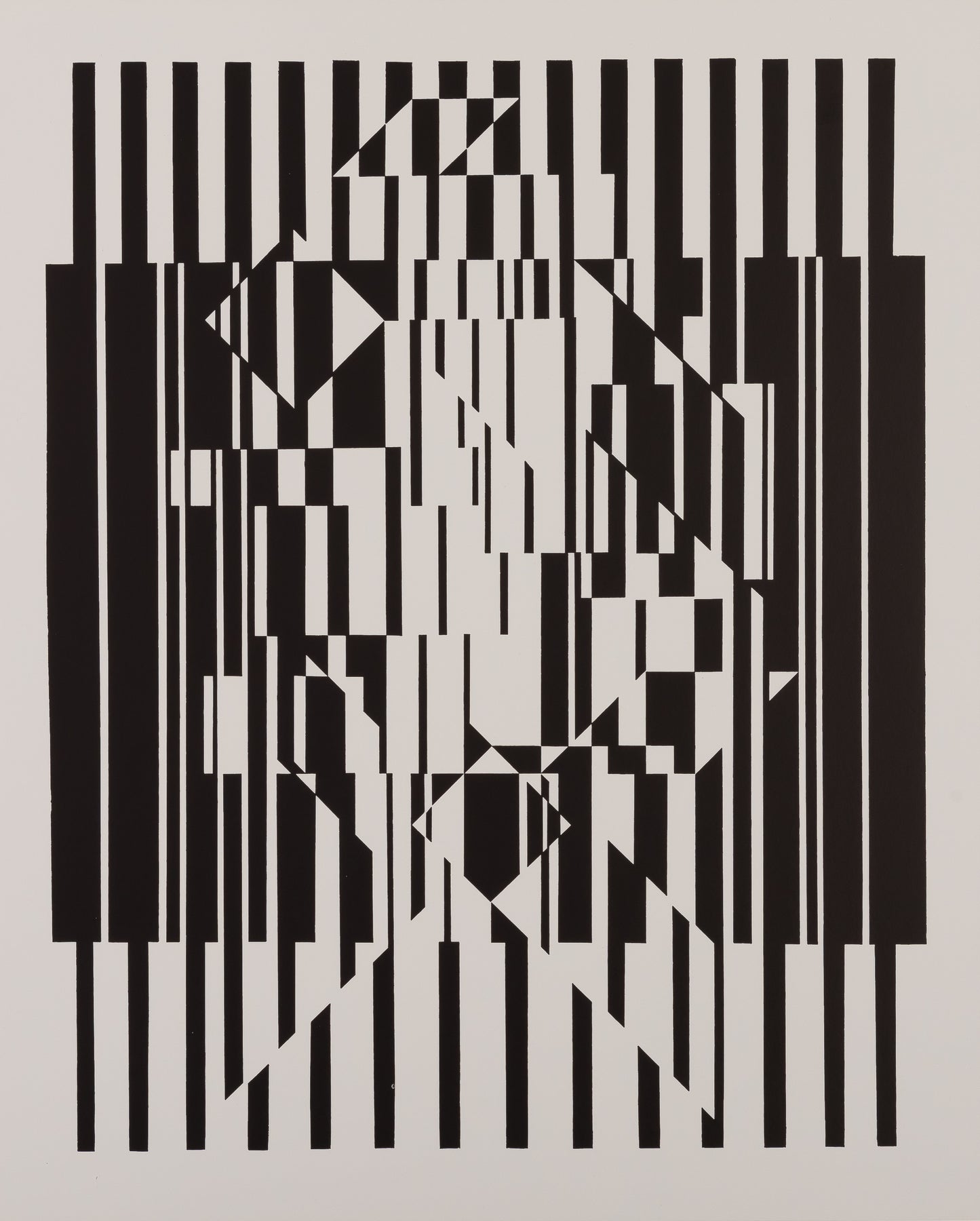 Victor VASARELY : CALCIS - Estampe offset 1973