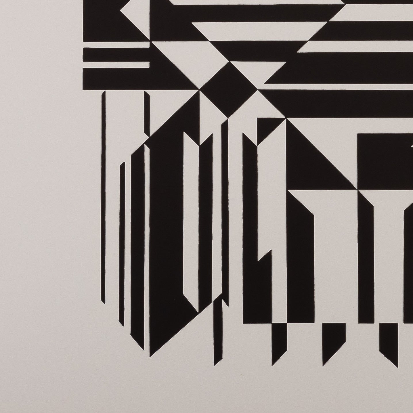 Victor VASARELY : TILLA - Estampe offset 1973