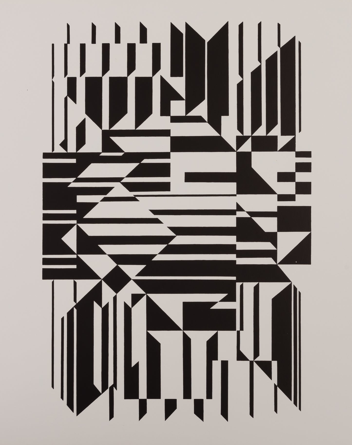 Victor VASARELY : TILLA - Estampe offset 1973