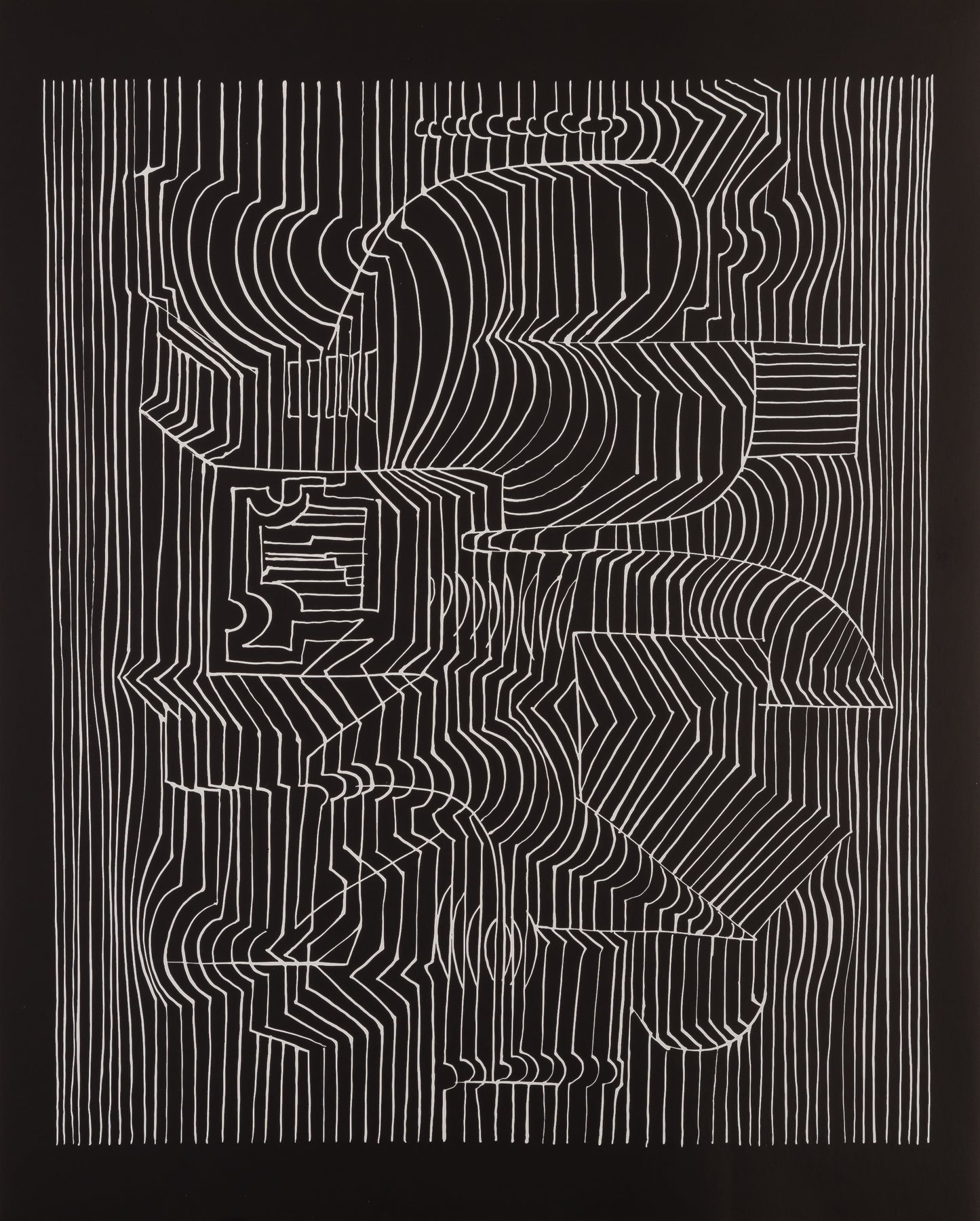 Victor VASARELY : GORDIUM - Estampe offset 1973