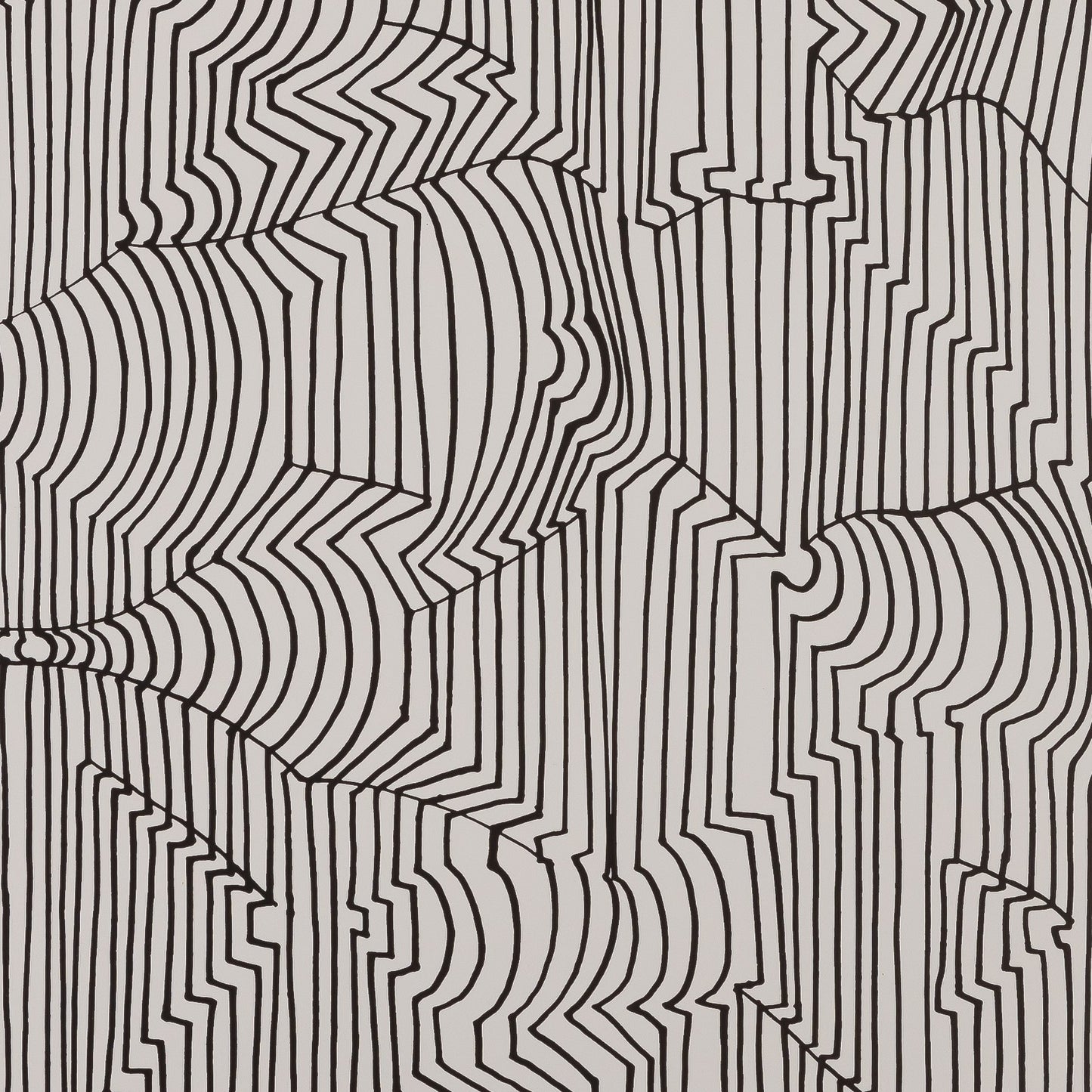 Victor VASARELY : NAISSANCES I - Estampe offset 1973