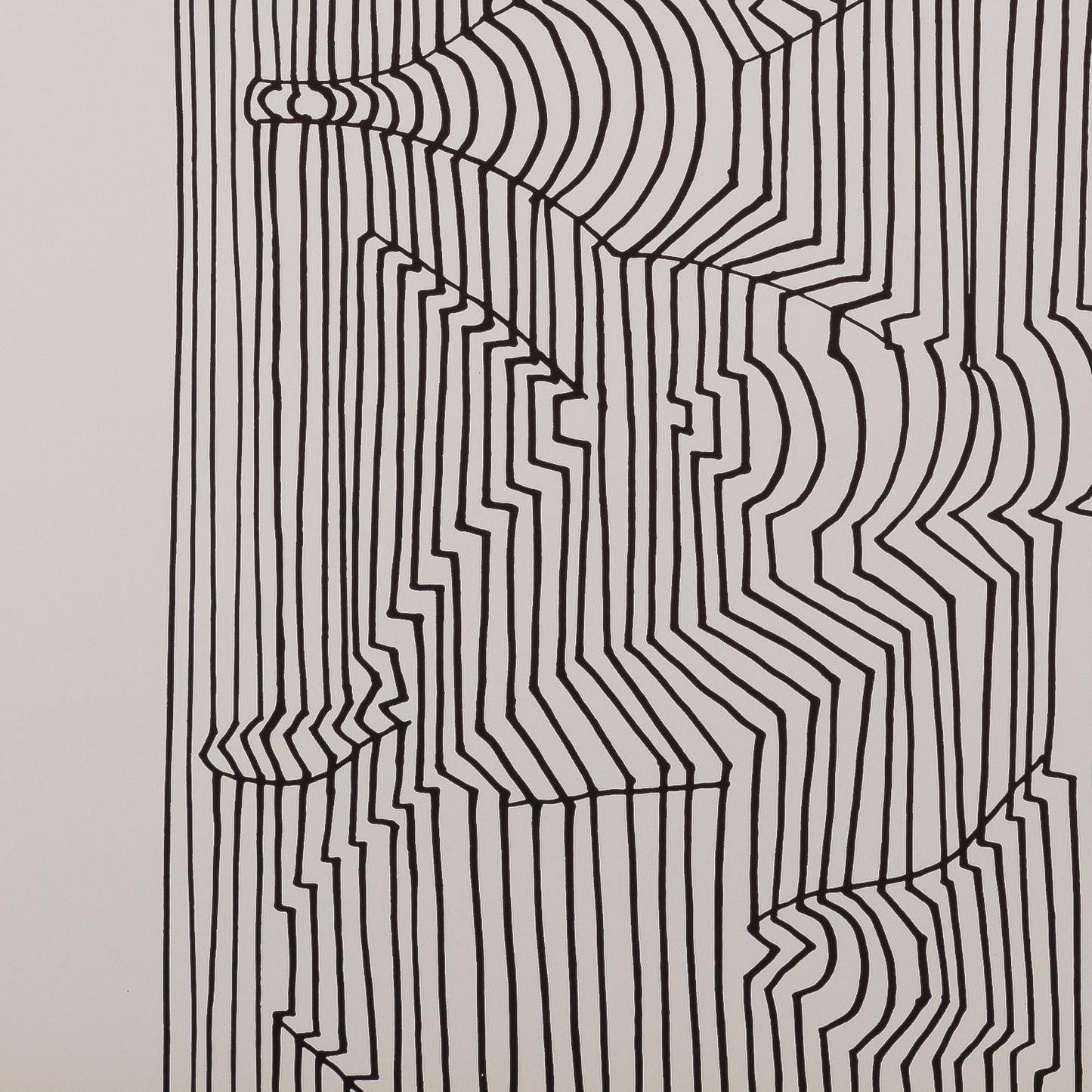 Victor VASARELY : NAISSANCES I - Estampe offset 1973