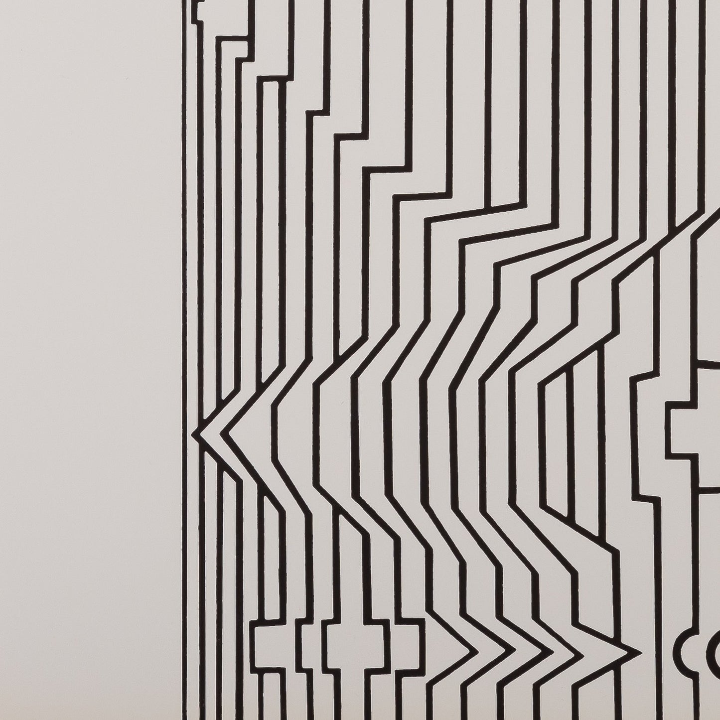Victor VASARELY : NAISSANCES III - Estampe offset 1973