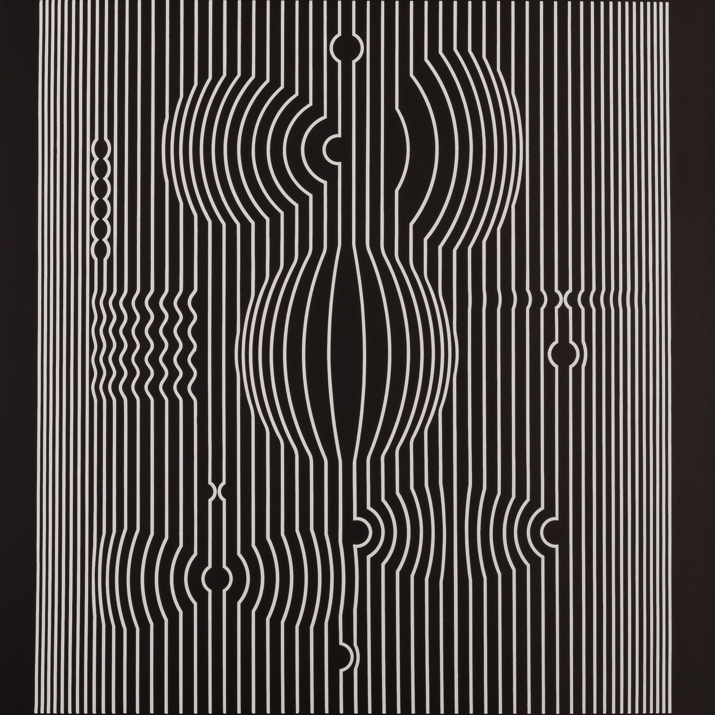 Victor VASARELY : MANIPUR - Estampe offset 1973