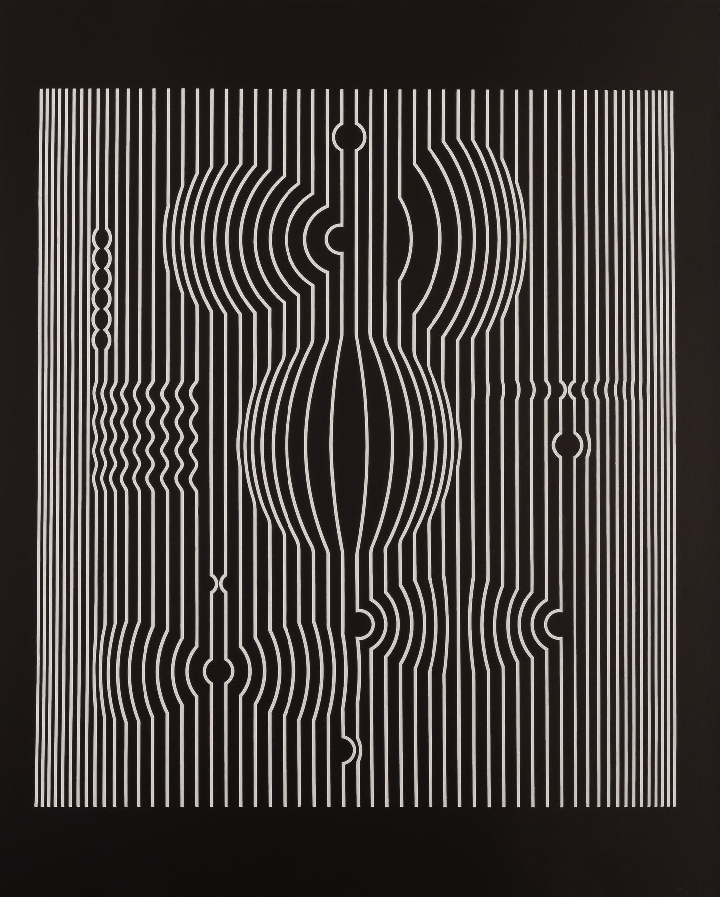 Victor VASARELY : MANIPUR - Estampe offset 1973