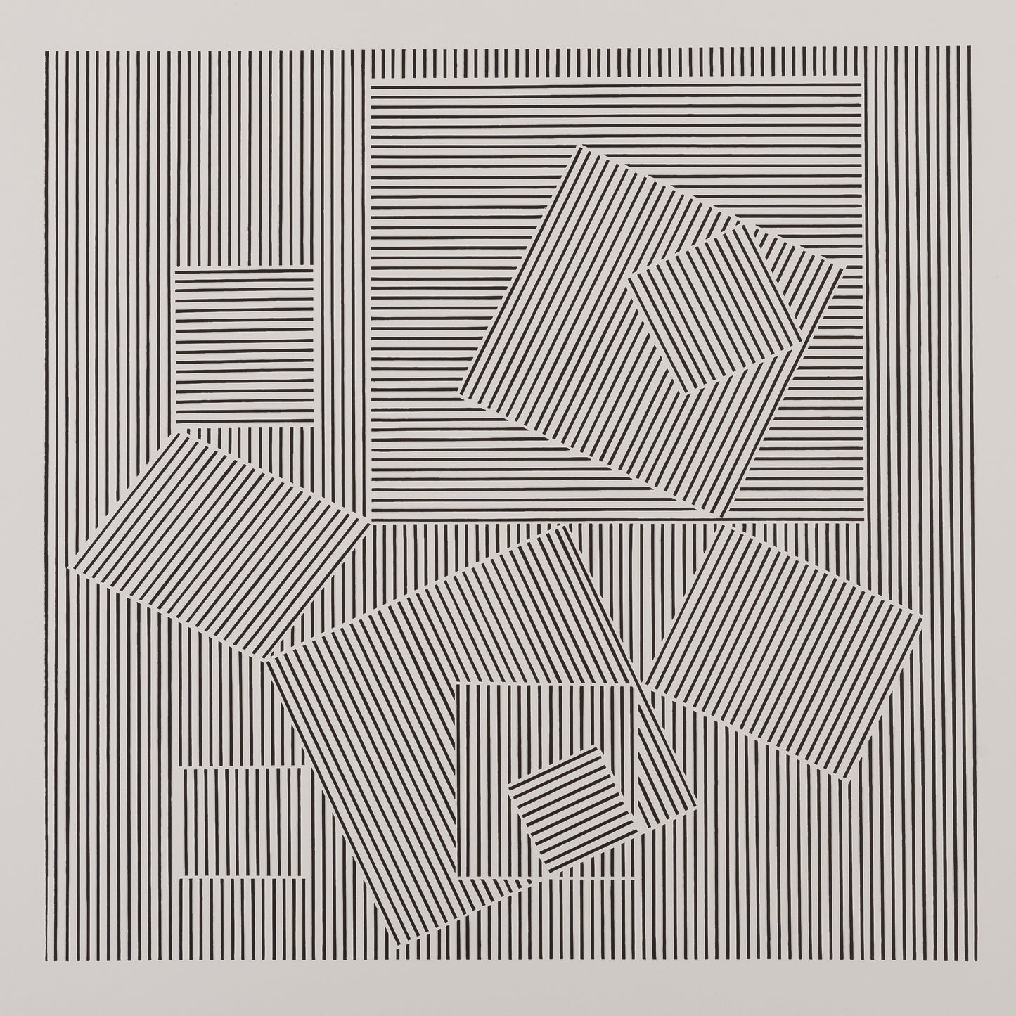 Victor VASARELY : Naissance - Estampe offset 1973