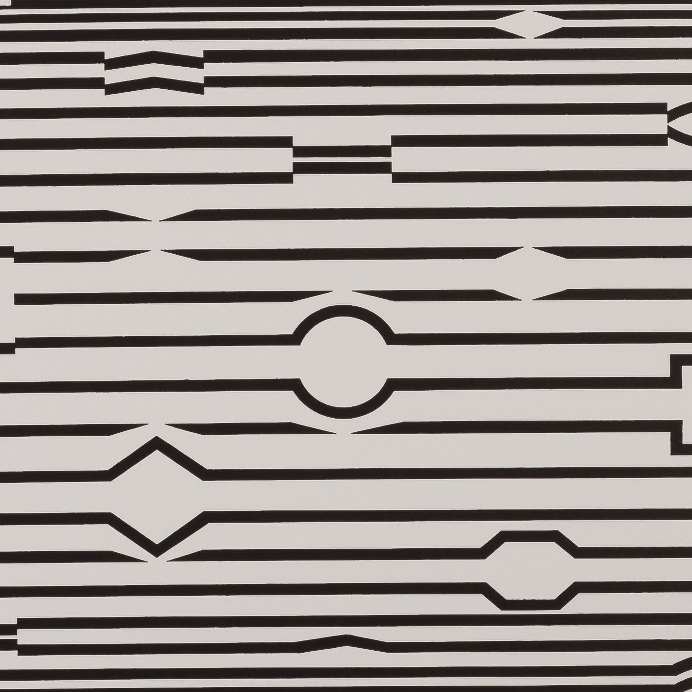 Victor VASARELY : Markab - Estampe offset 1973