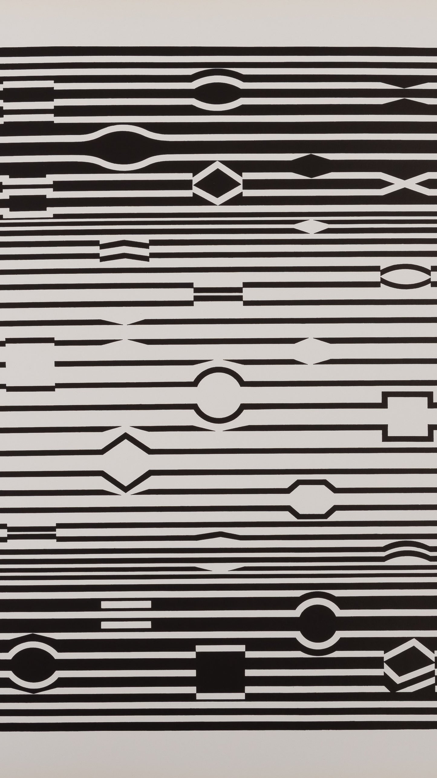 Victor VASARELY : Markab - Estampe offset 1973