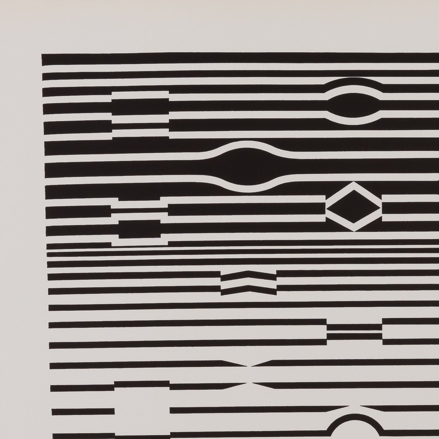 Victor VASARELY : Markab - Estampe offset 1973