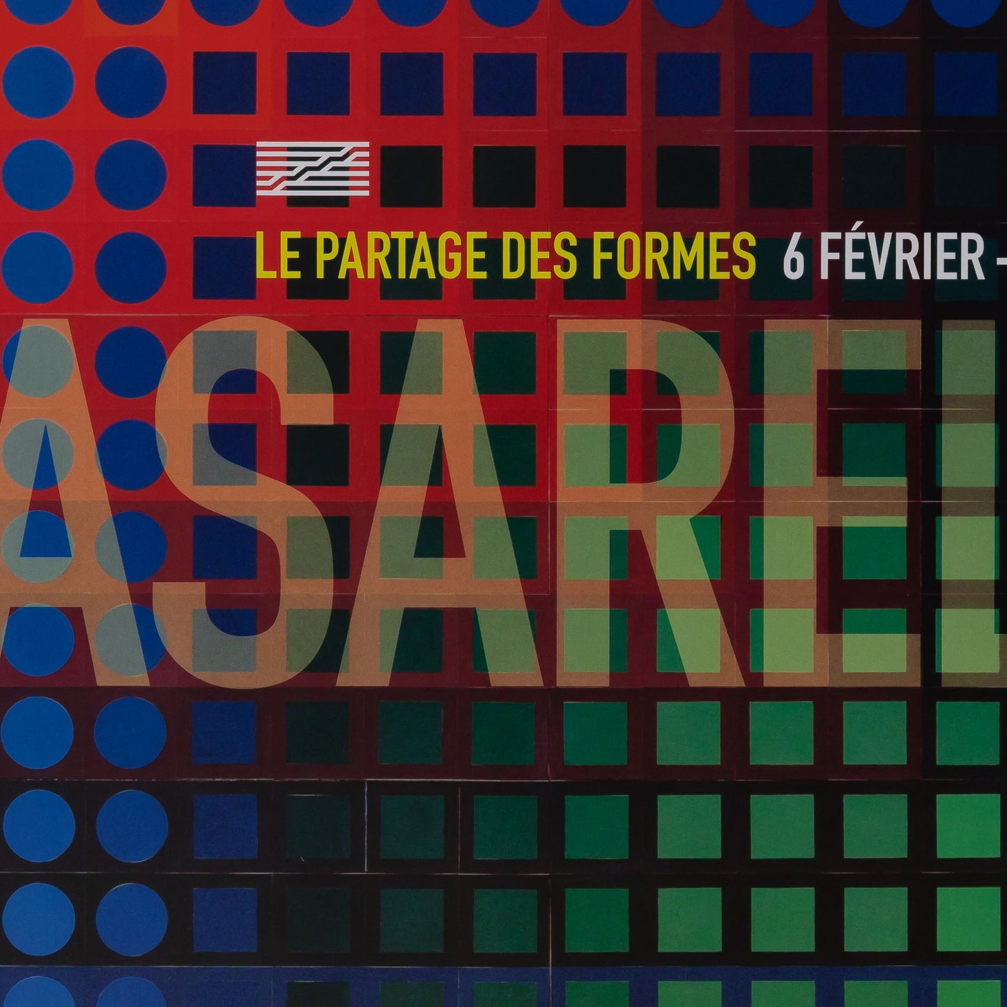 Victor VASARELY : Centre Pompidou - Affiche originale
