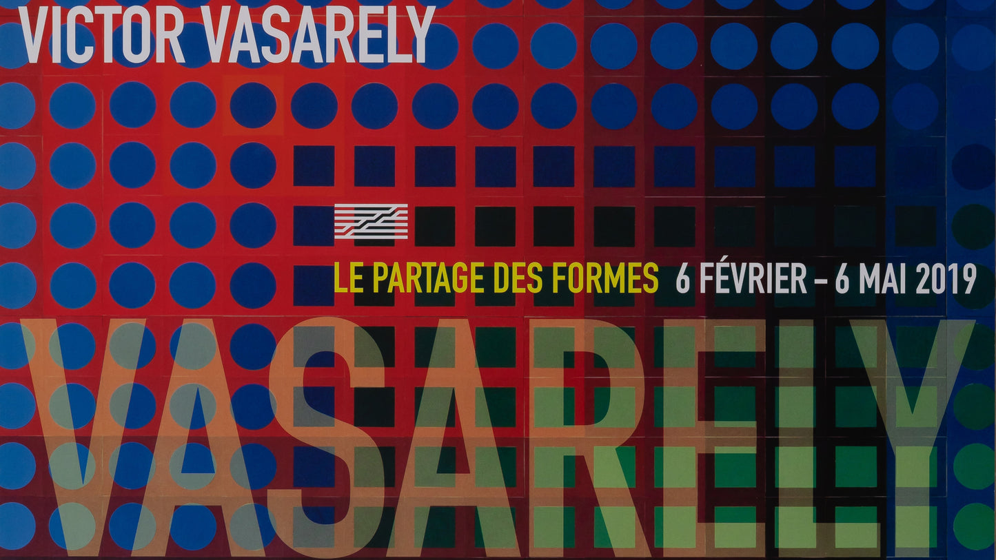 Victor VASARELY : Centre Pompidou - Affiche originale
