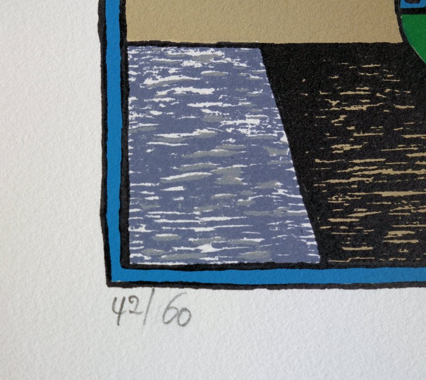 Cécile de BRUIJN : La Sphinx - Lithographie originale signée