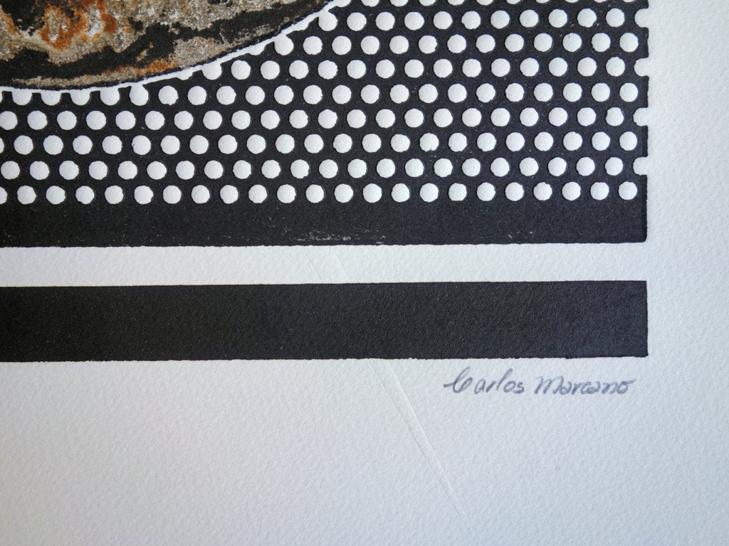 Carlos MARCANO : Rupestre Venezuela - Gravure originale signée