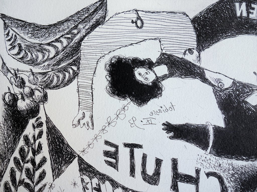 Théo TOBIASSE : Après l’Eden - Gravure originale signée