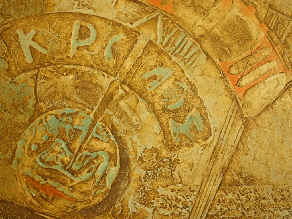 POUCHEY : Chronos - Gravure originale signée