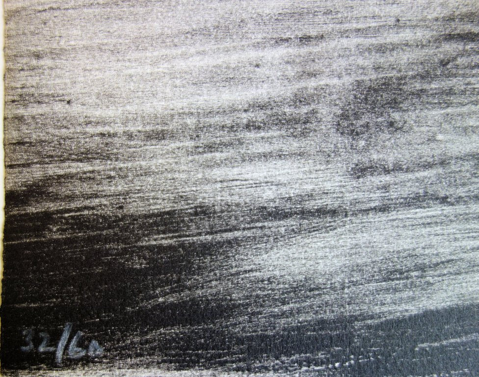 Albert WODA : Tempête - Lithographie originale signée