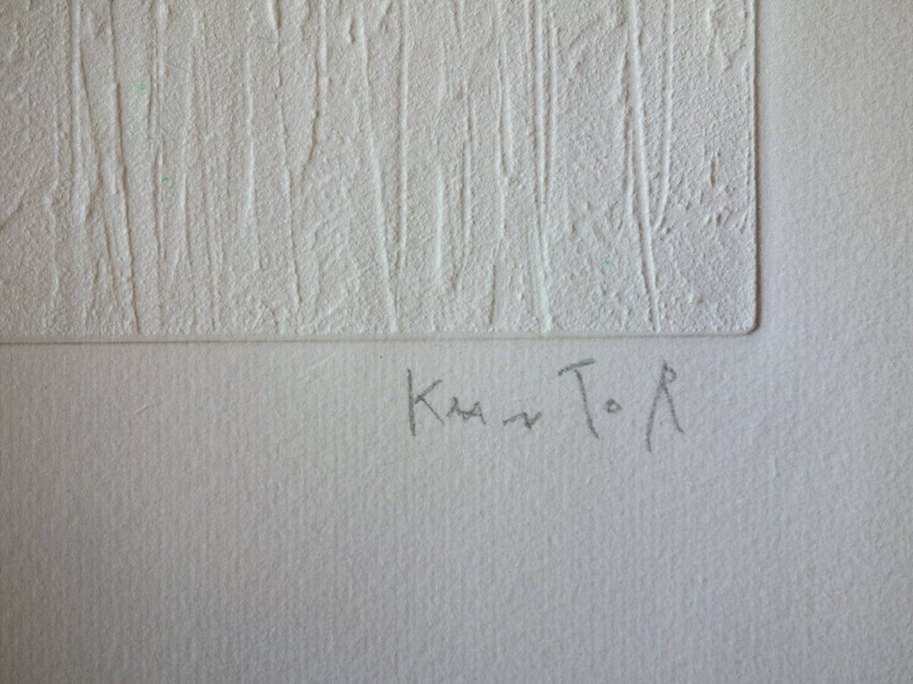 Judith Viviane KAANTOR : Composition - Gravure originale signée