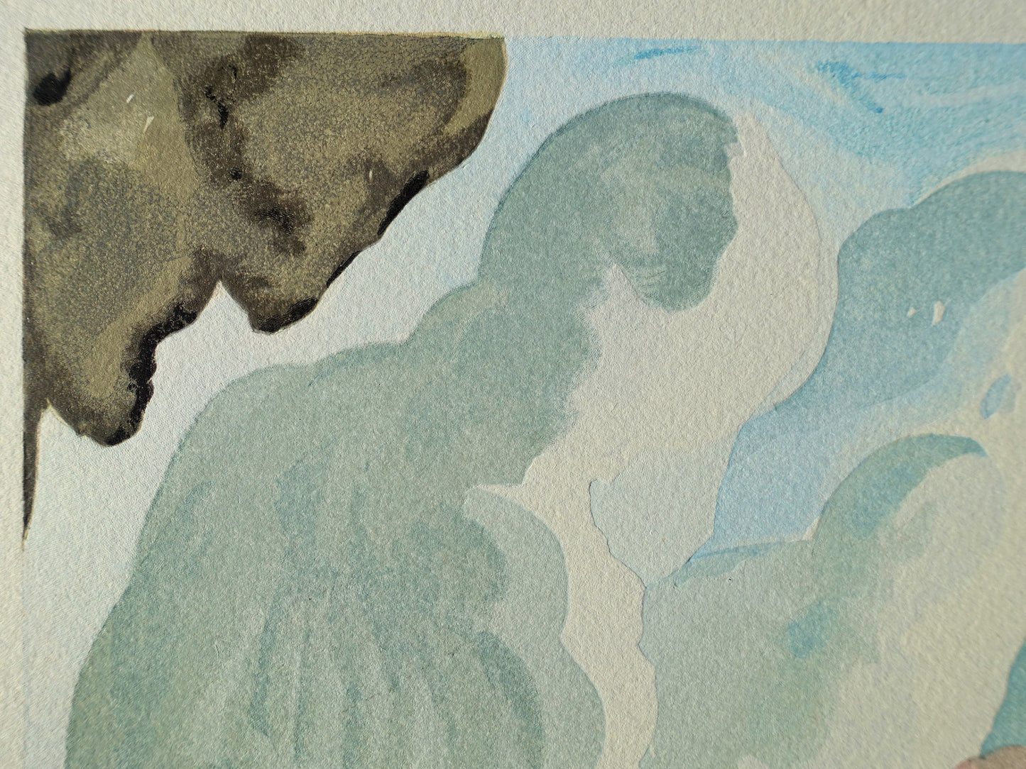 Salvador DALI : La beauté des sculptures - Bois gravé original