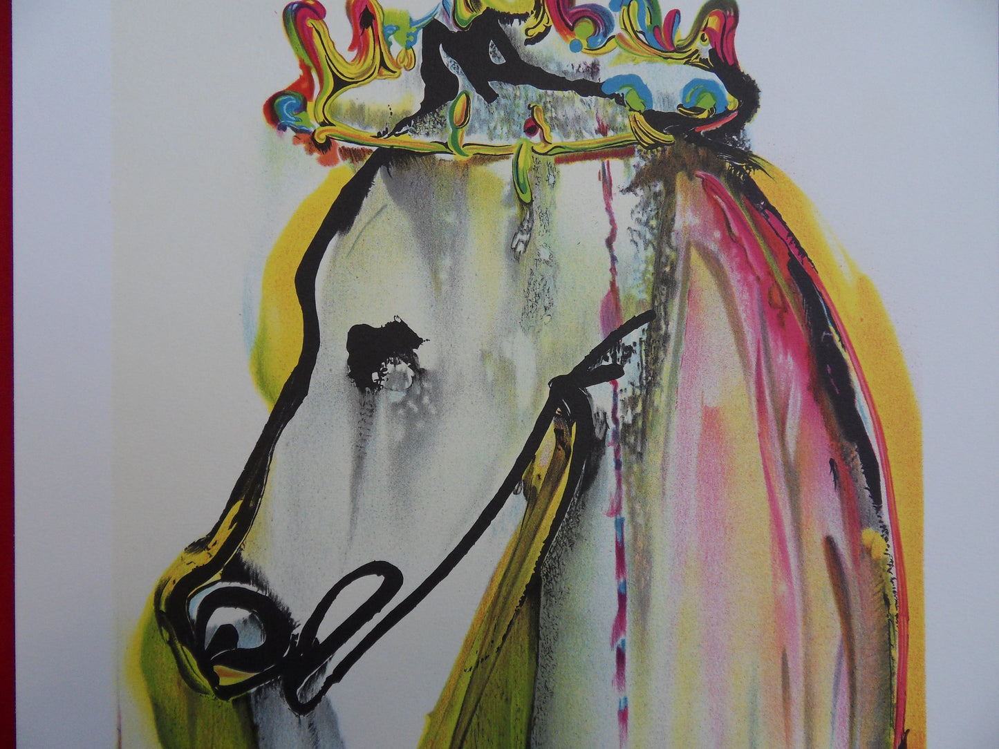 Salvador DALI: The Horses - Caligula, Signed Lithograph