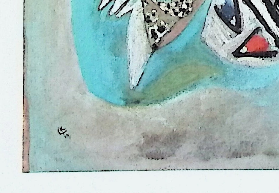 Vassily KANDINSKY : Dans le gris - Lithographie signée