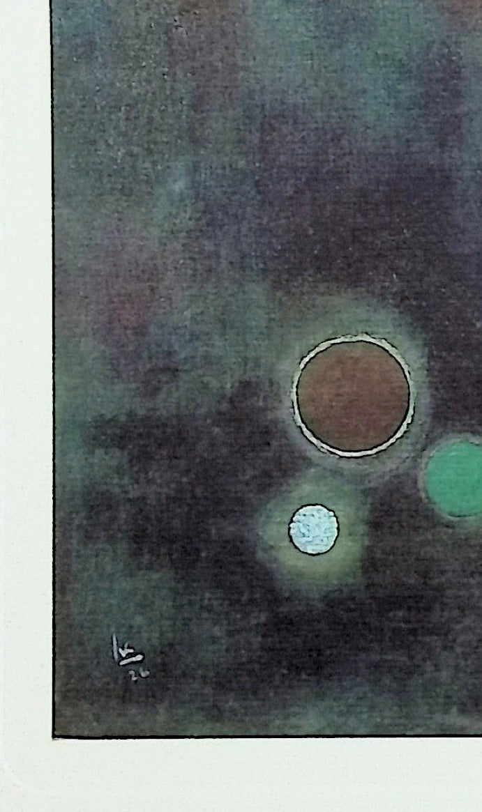 Vassily KANDINSKY : Accent en rose - Lithographie signée