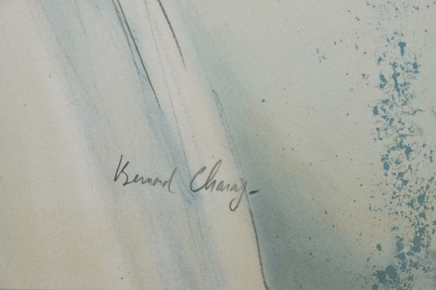 Bernard CHAROY : Aurélie - Lithographie originale signée