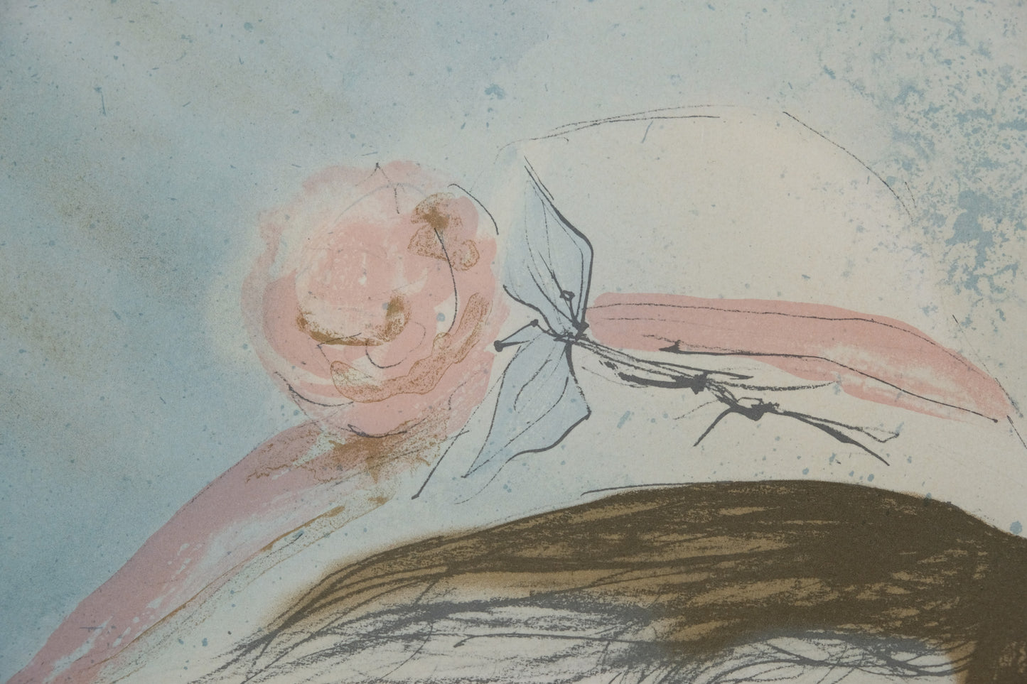 Bernard CHAROY : Aurélie - Lithographie originale signée