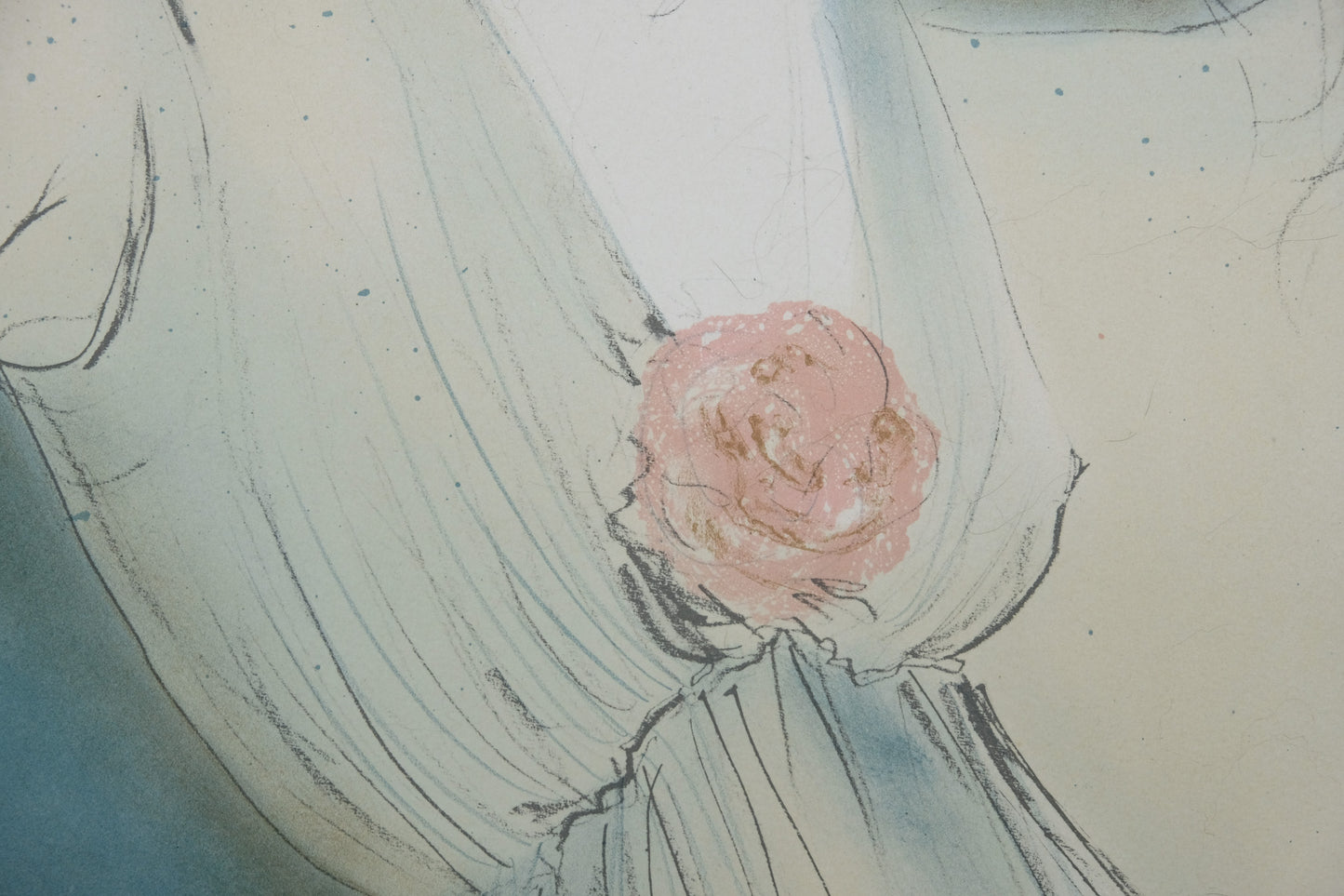Bernard CHAROY : Aurélie - Lithographie originale signée