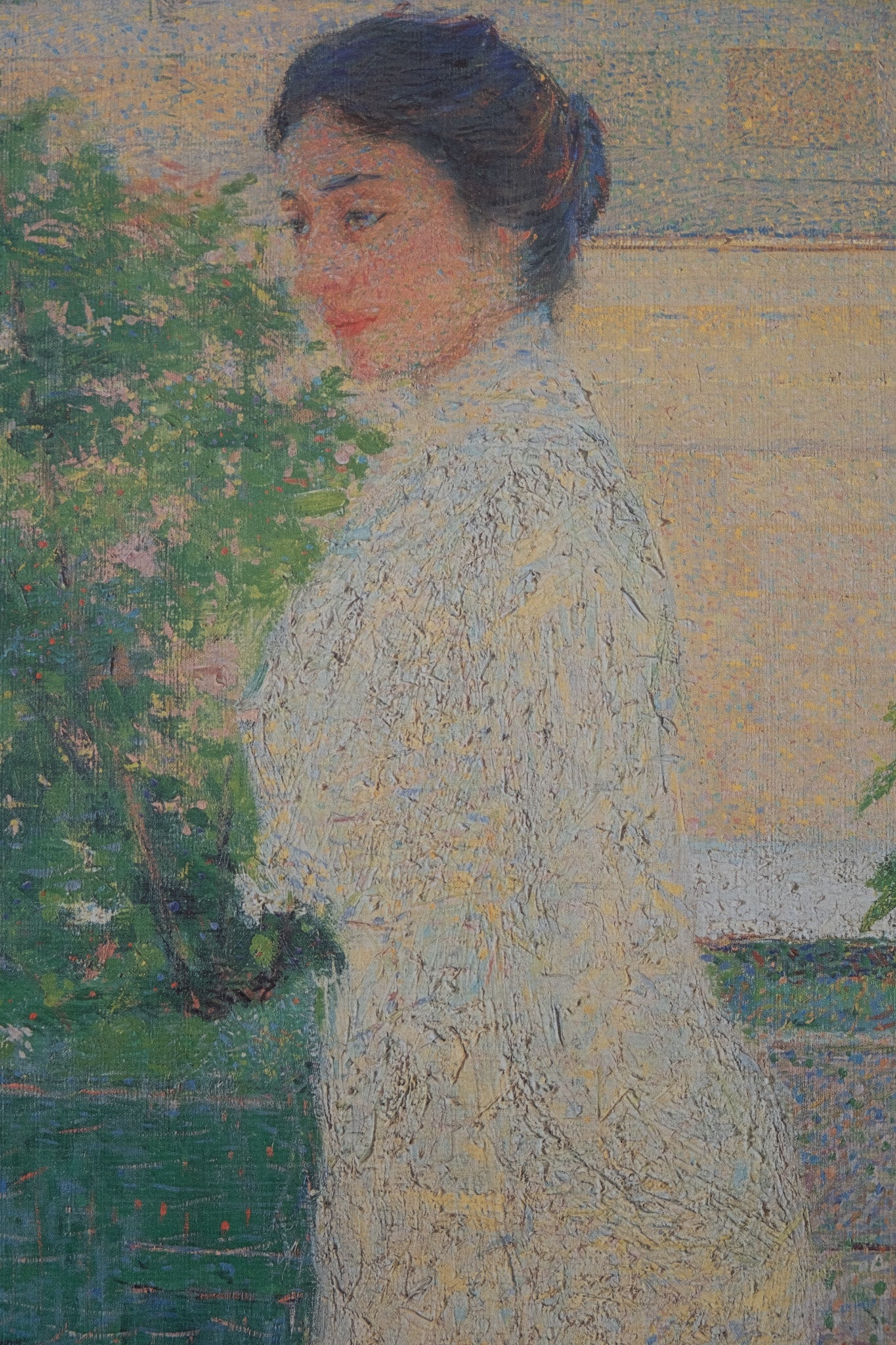 Giacomo BALLA : Femme à la robe blanche - Lithographie signée