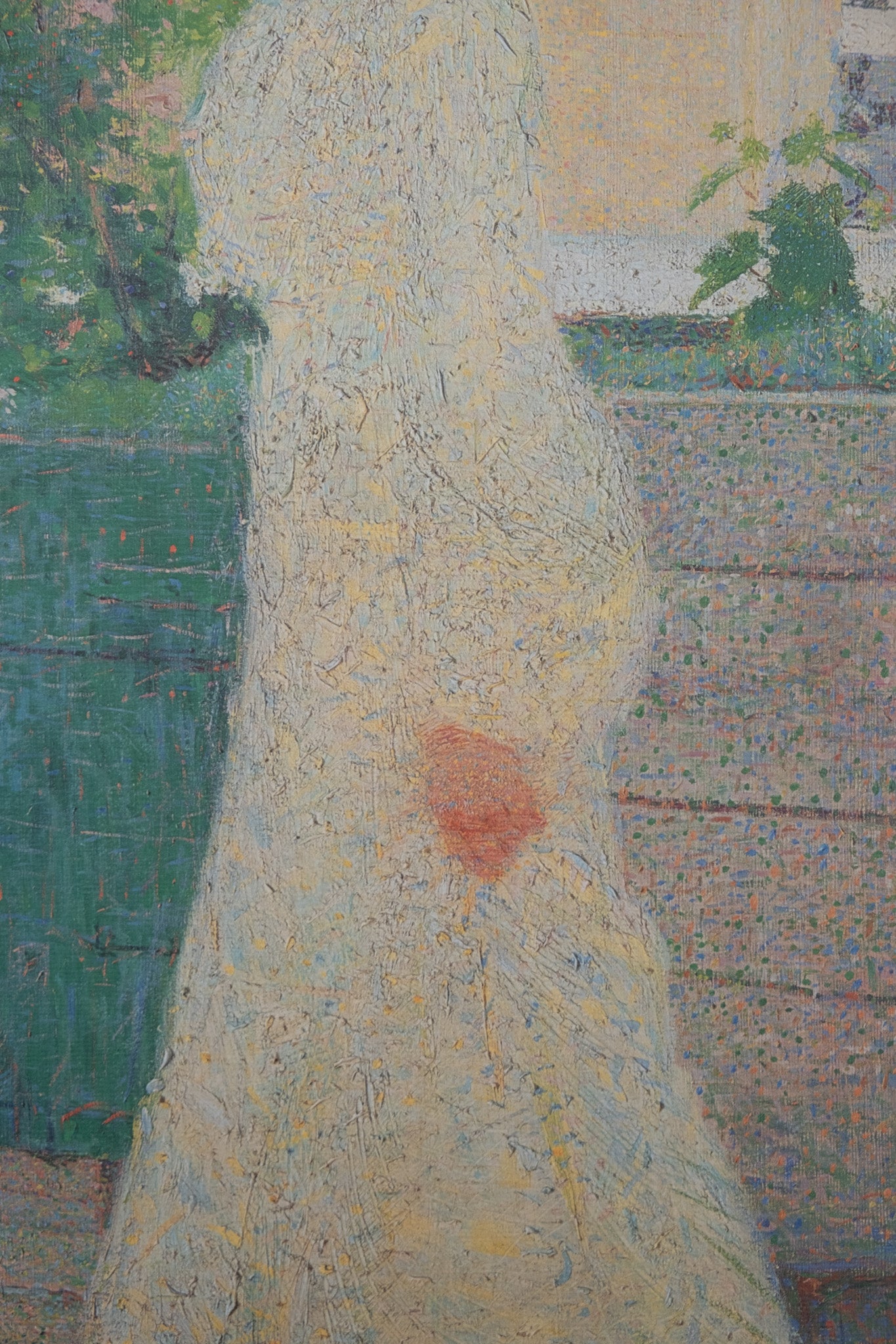 Giacomo BALLA : Femme à la robe blanche - Lithographie signée