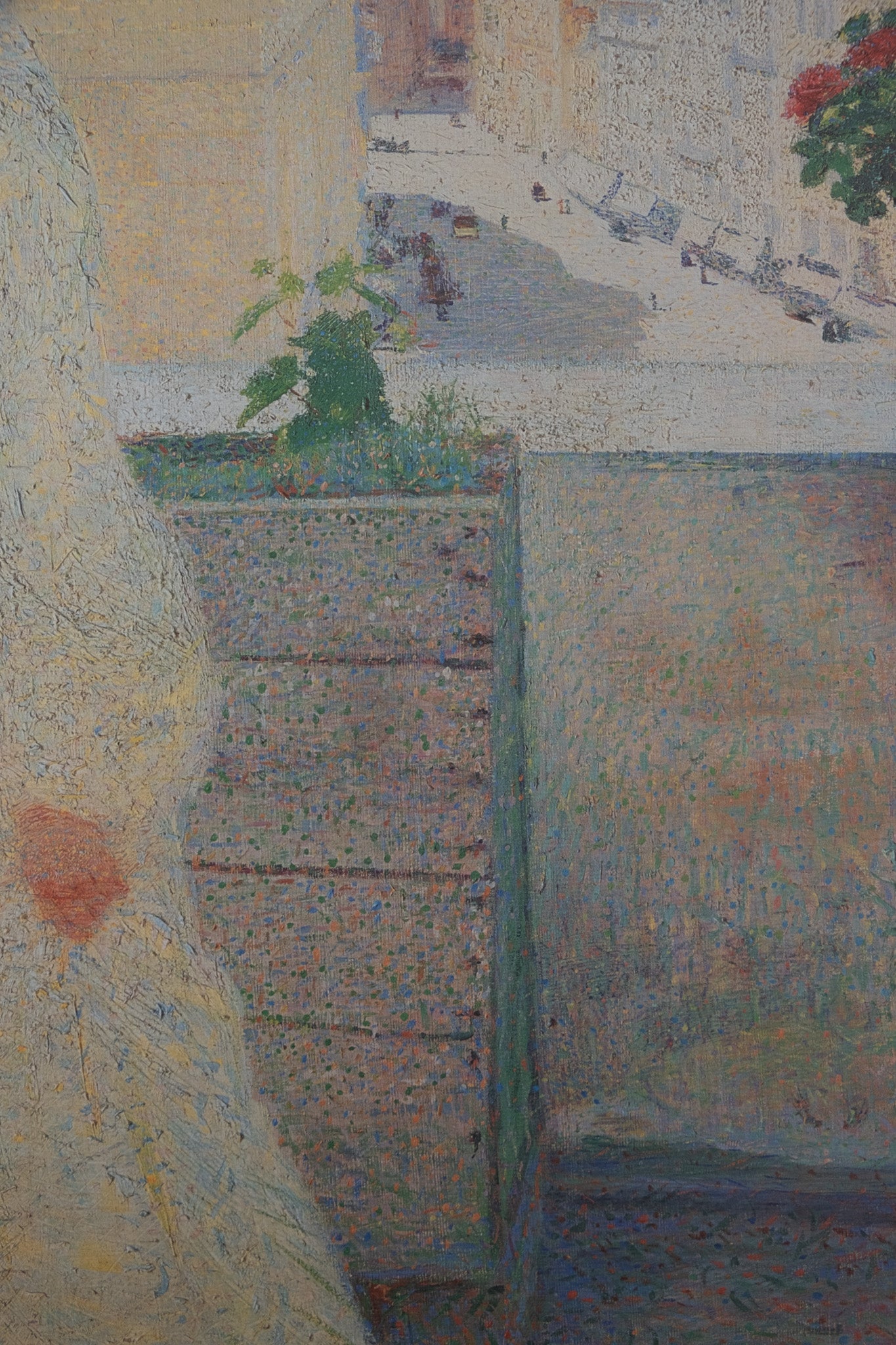 Giacomo BALLA : Femme à la robe blanche - Lithographie signée