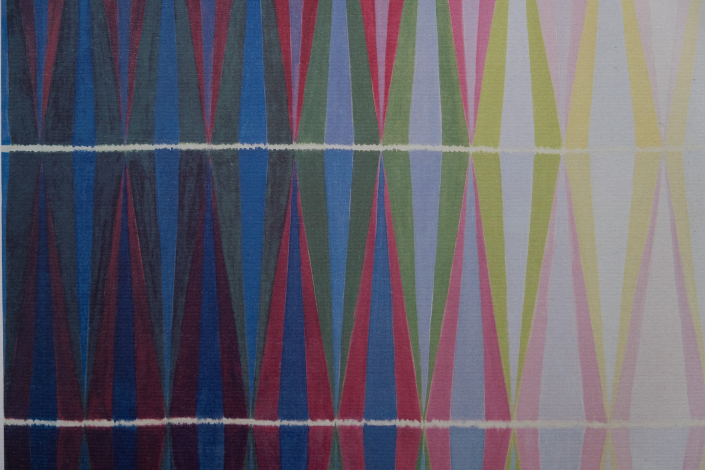 Giacomo BALLA : Interpénétration irisées - Lithographie signée