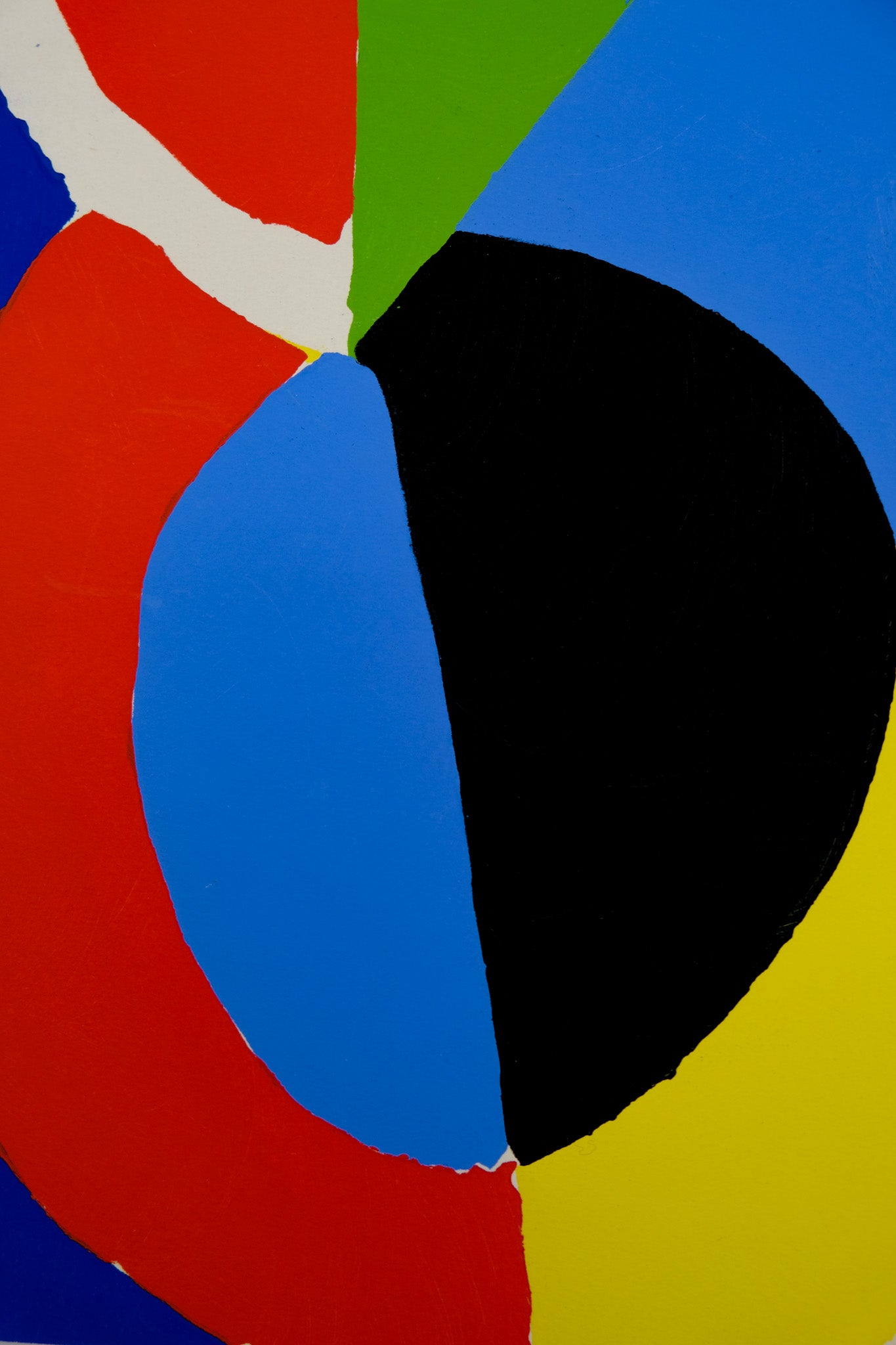 Sonia DELAUNAY : Rythme de couleurs - Lithographie et pochoir original