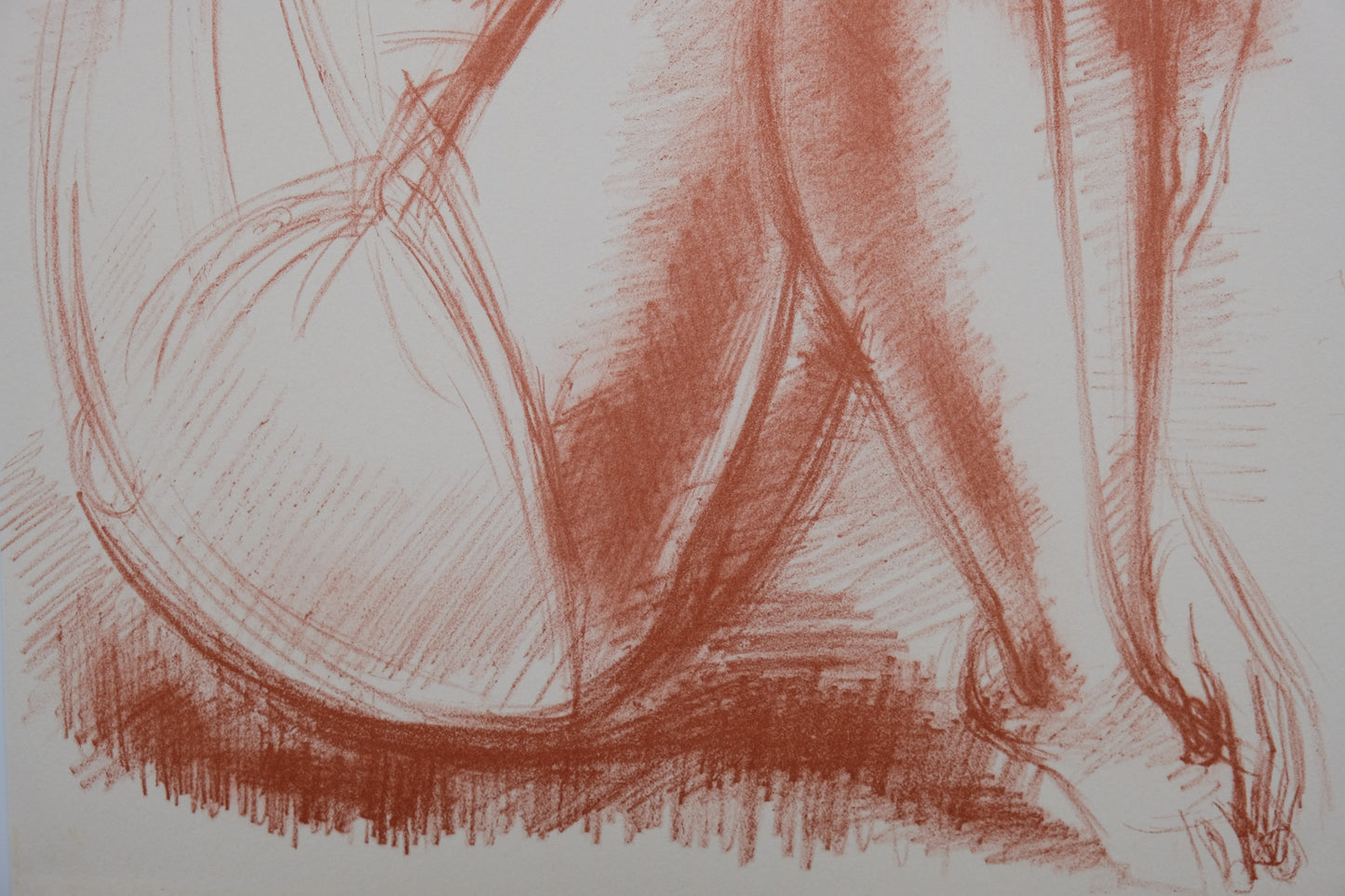 Antoniucci VOLTI : Femme en nuisette - Lithographie originale