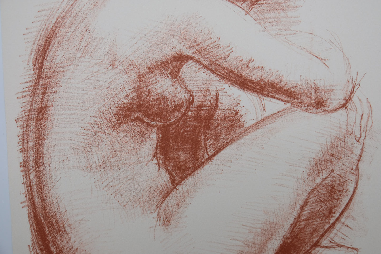 Antoniucci VOLTI : Femme timide - Lithographie originale