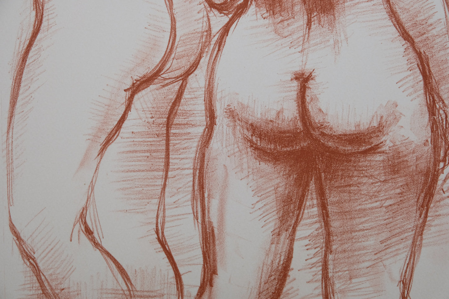 Antoniucci VOLTI : Nus de dos - Lithographie originale