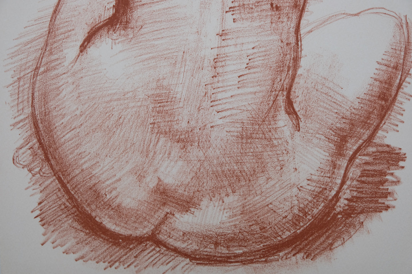 Antoniucci VOLTI : Nu de dos - Lithographie originale