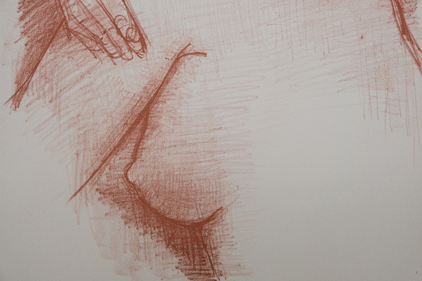 Antoniucci VOLTI : Nu au regard mystérieux - Lithographie originale