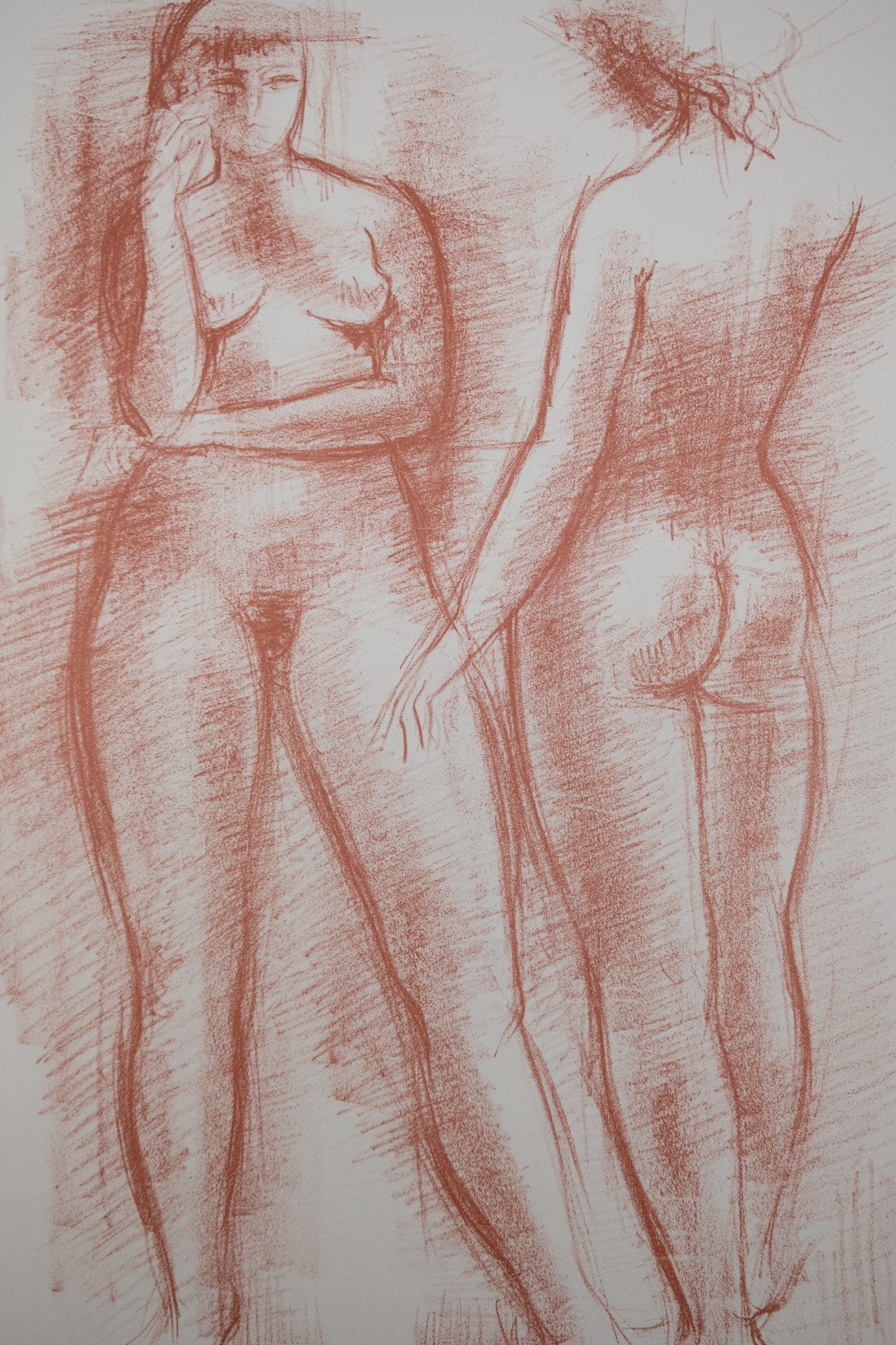 Antoniucci VOLTI : Femmes nues en contrapposto - Lithographie originale