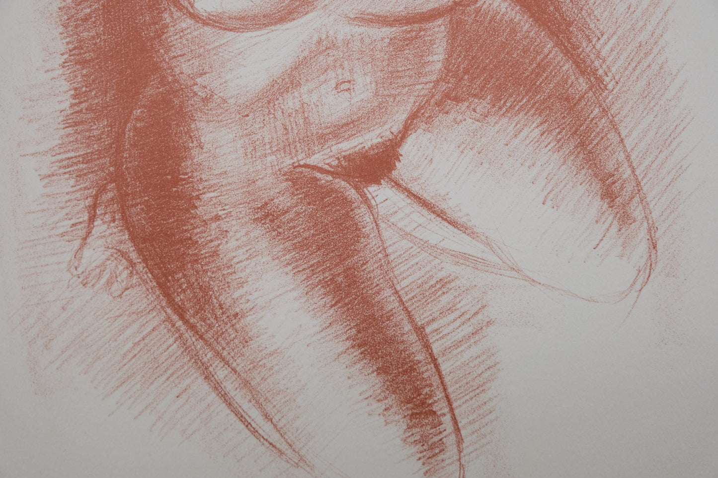 Antoniucci VOLTI : Nu au repos - Lithographie originale