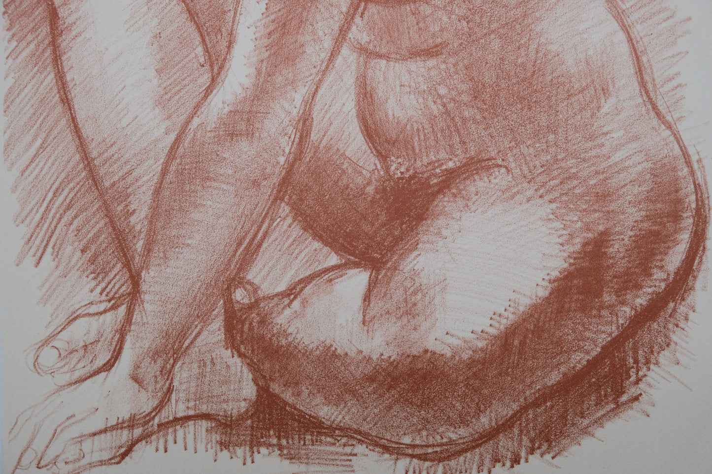 Antoniucci VOLTI : Nu au regard rêveur - Lithographie originale