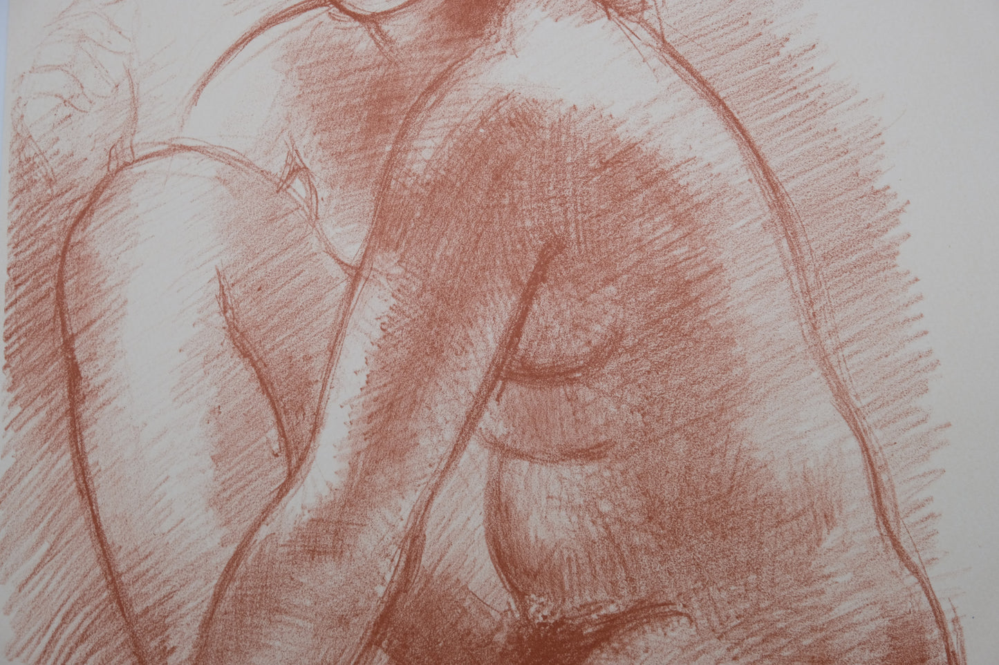Antoniucci VOLTI : Nu au regard rêveur - Lithographie originale