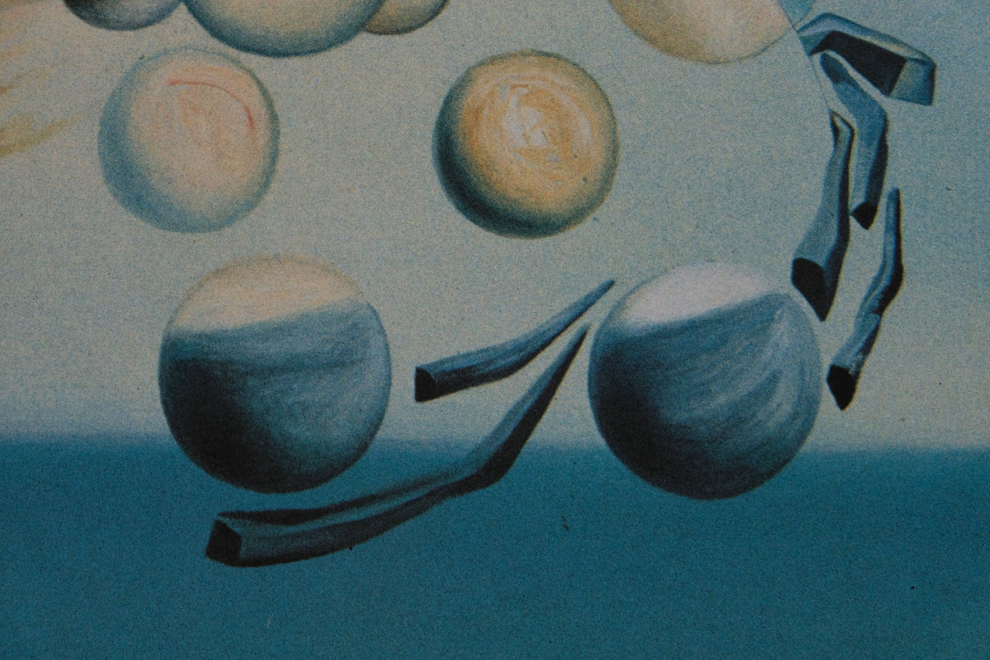 Salvador DALI : Galatea aux sphères - Lithographie signée